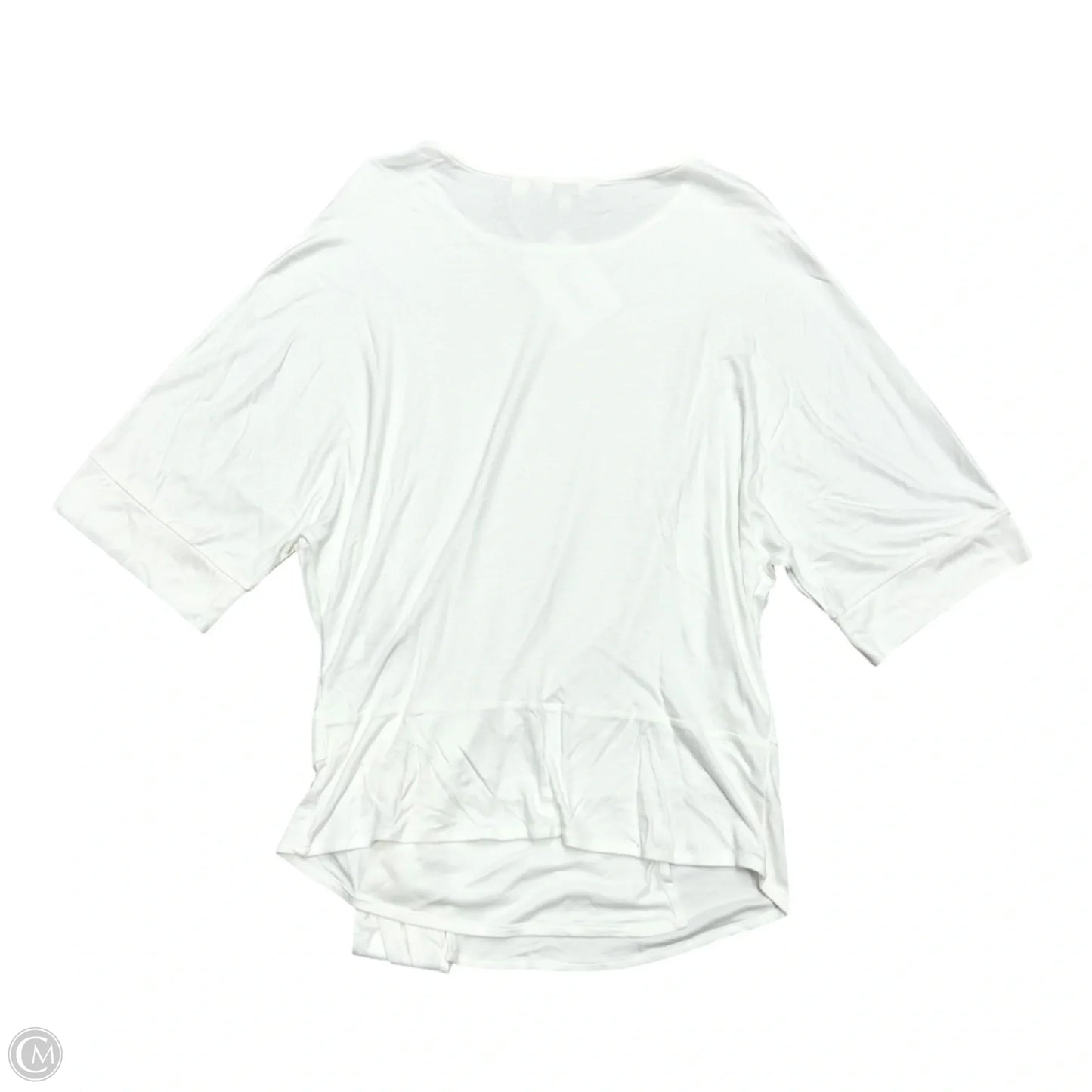 Top Short Sleeve By Ted Baker In Cream, Size: S