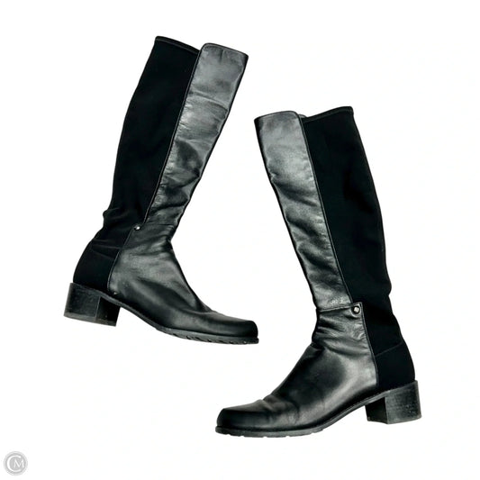 Boots Designer By Stuart Weitzman In Black, Size: 7