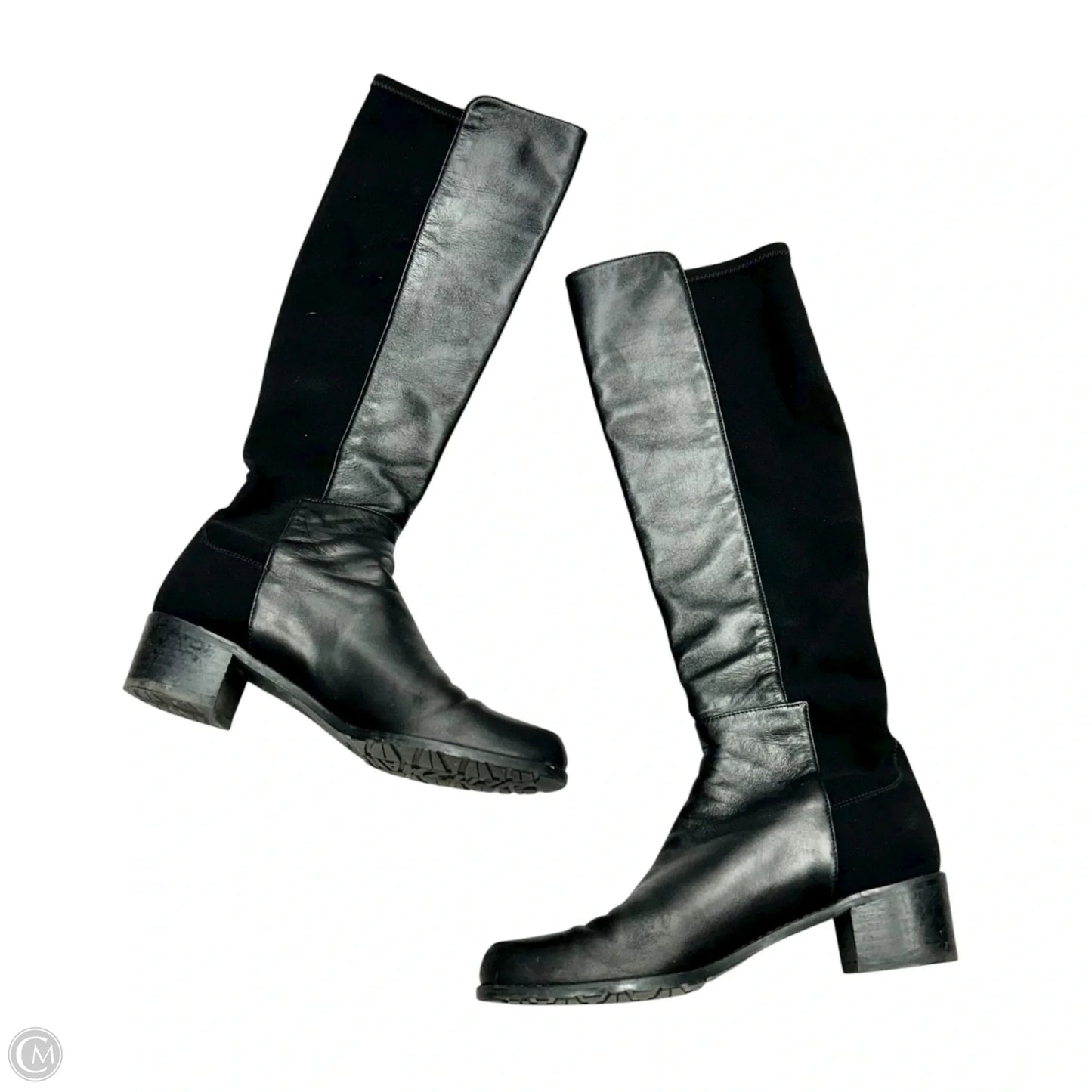 Boots Designer By Stuart Weitzman In Black, Size: 7