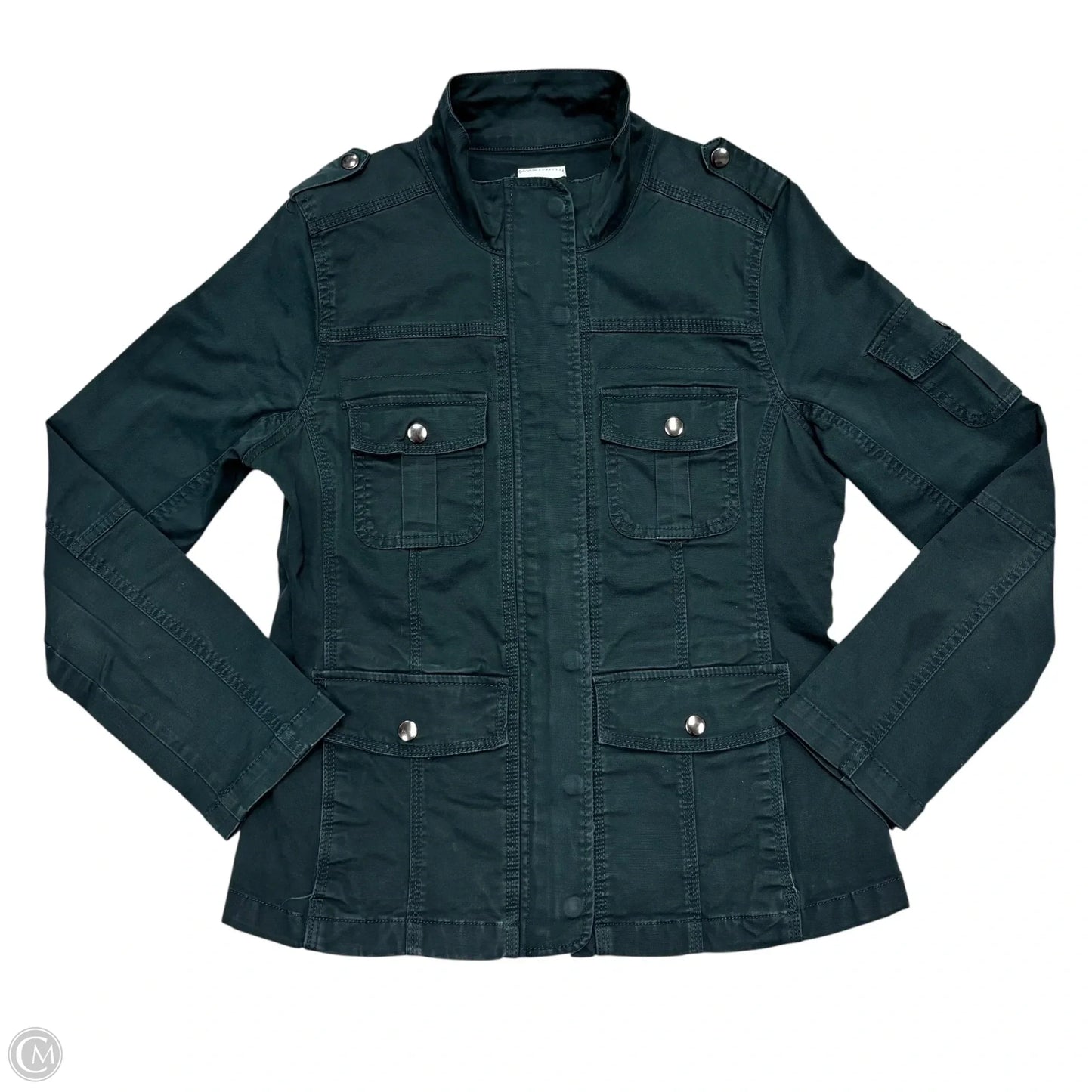 Jacket Moto By Kensie In Green, Size: M