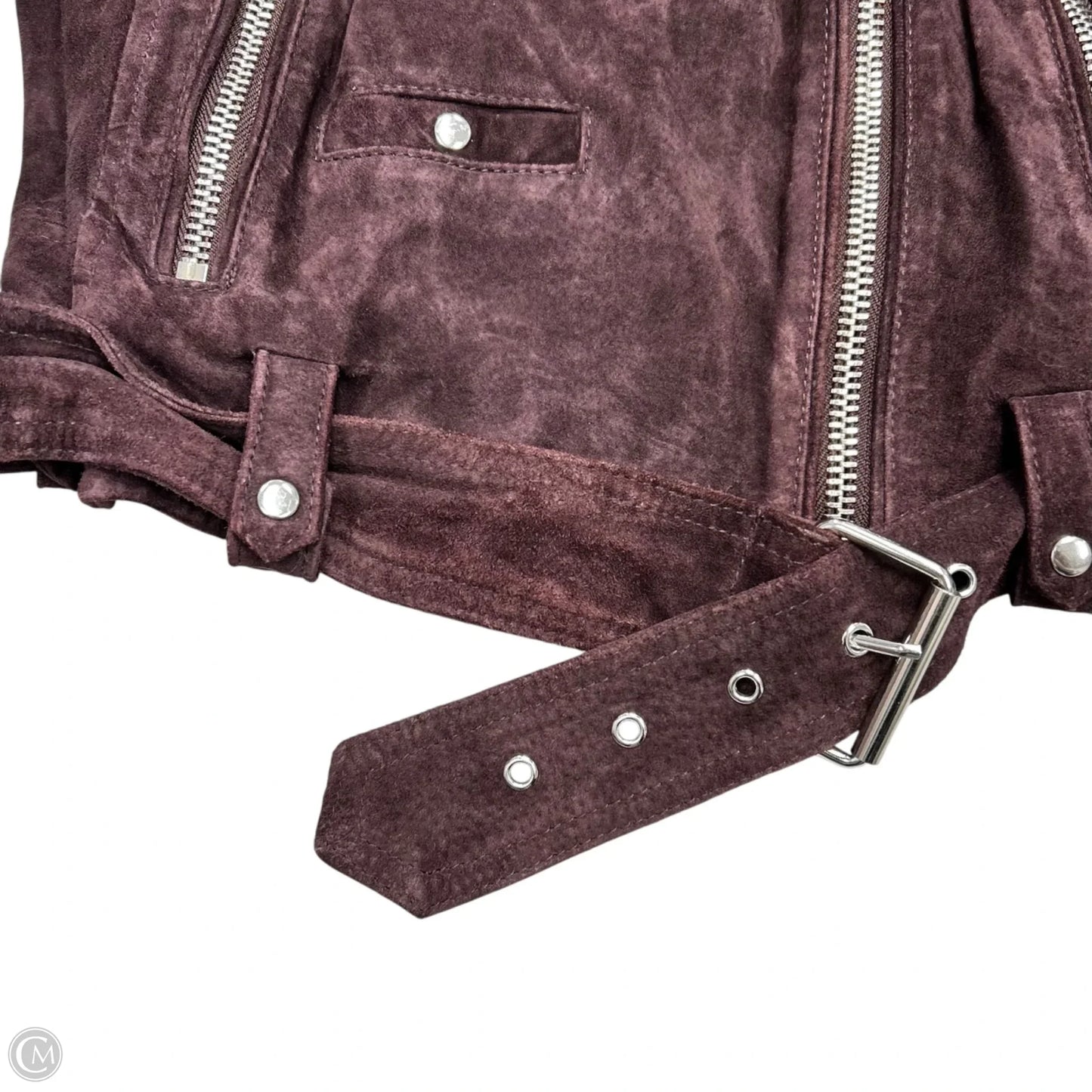 Jacket Leather By Blanknyc In Purple, Size: L