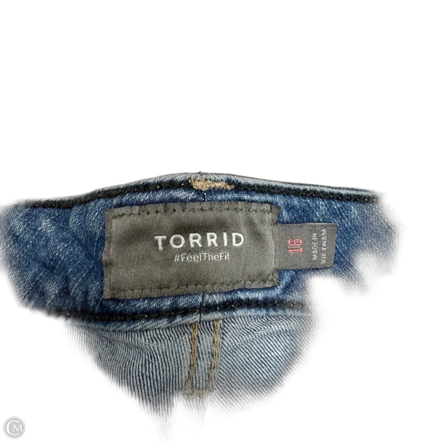 Shorts By Torrid In Blue Denim, Size: 16