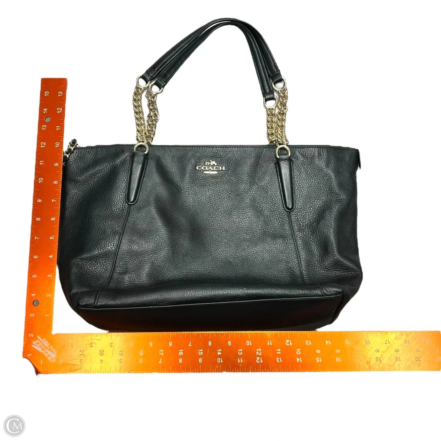 Tote Designer By Coach, Size: Medium