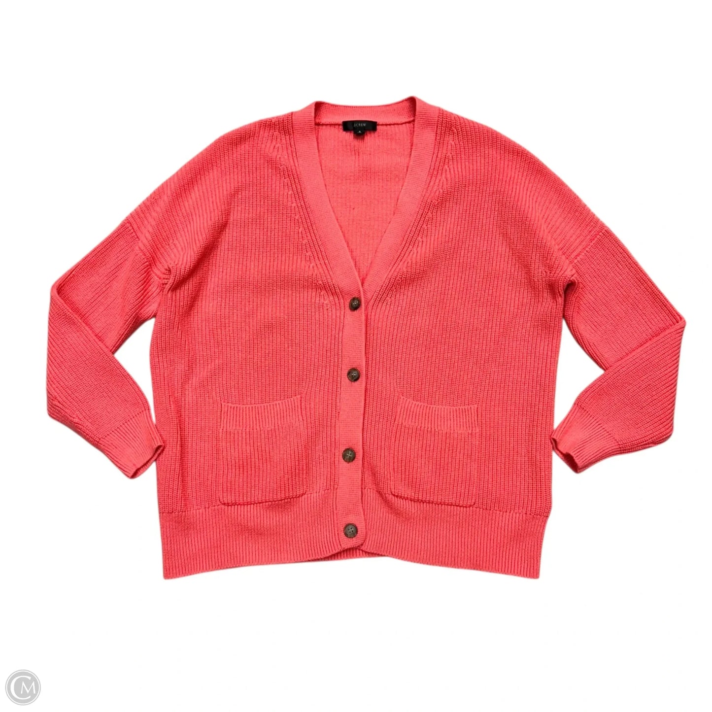 Sweater Cardigan By J. Crew In Pink, Size: S