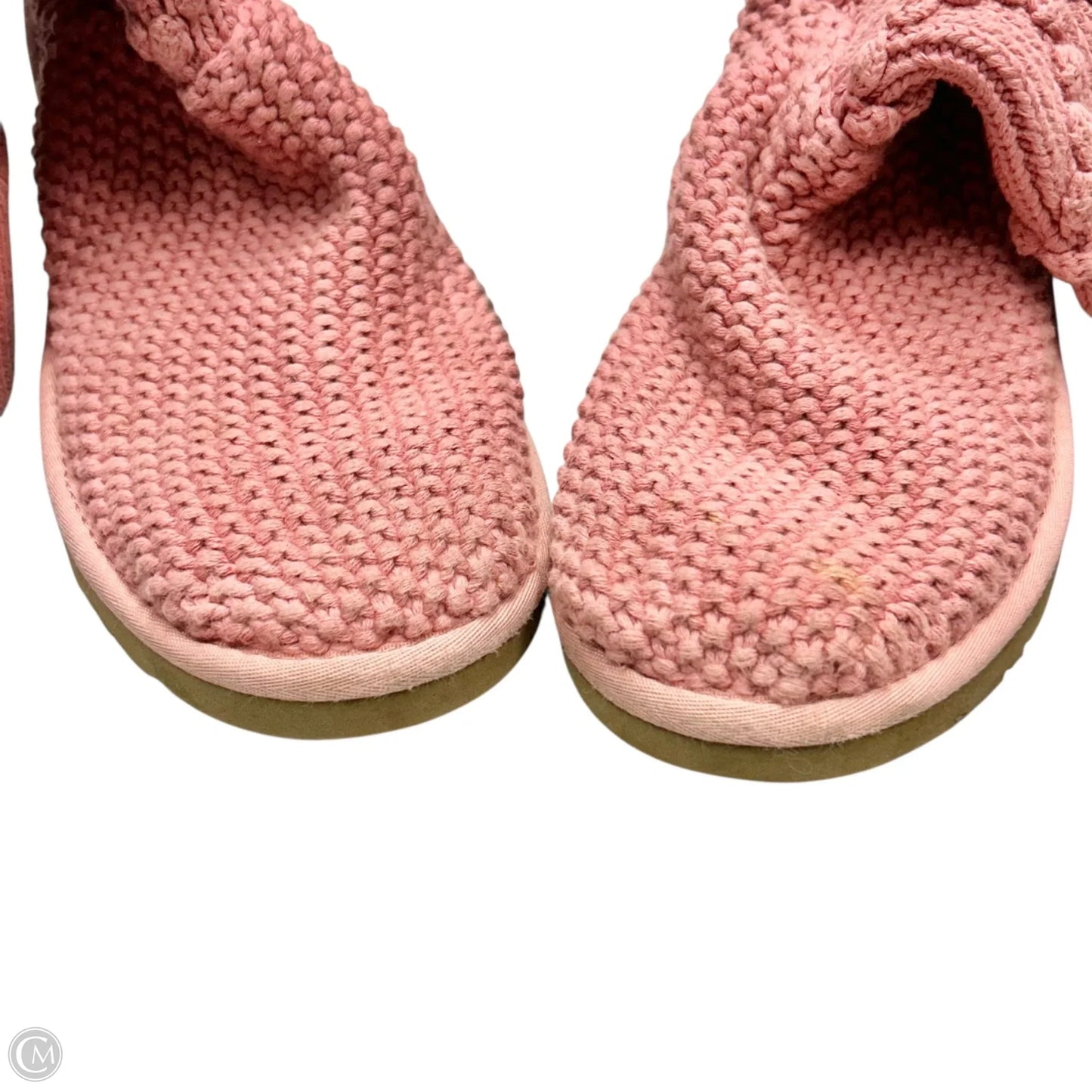 Boots Designer By Ugg In Pink, Size: 9