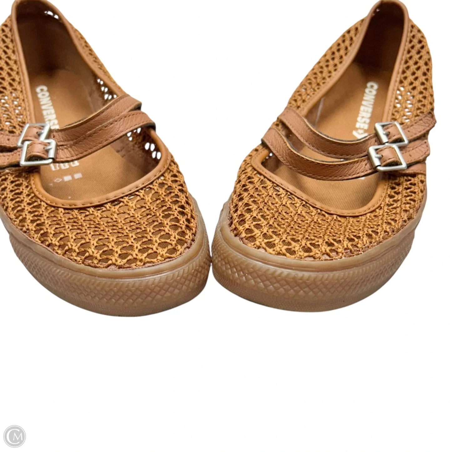 Shoes Flats By Converse In Tan, Size: 11