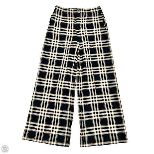 Pants Dress By Maeve In Black & Orange, Size: 8