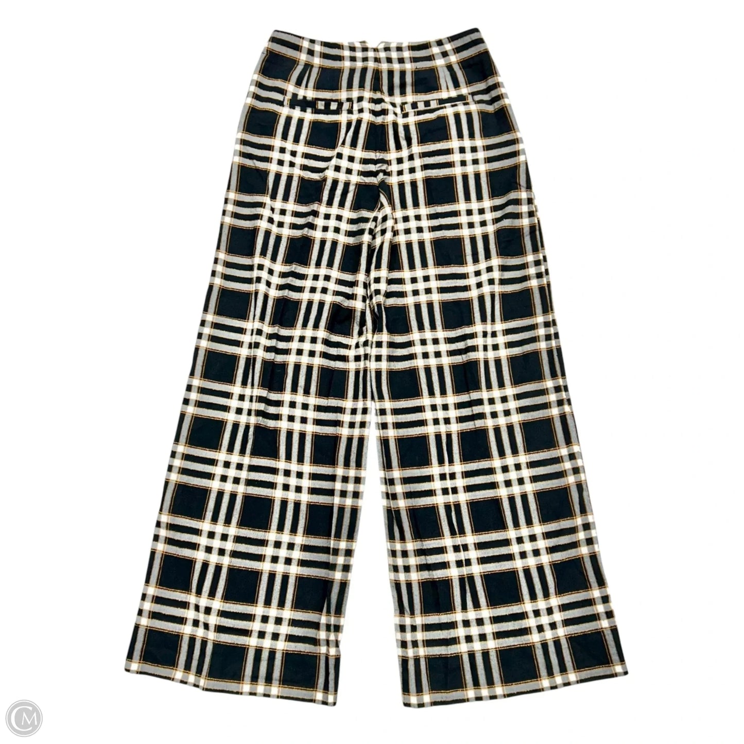 Pants Dress By Maeve In Black & Orange, Size: 8