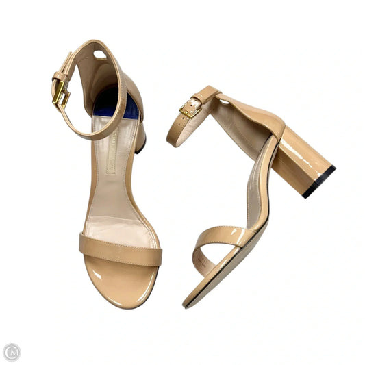 Shoes Designer By Stuart Weitzman In Tan, Size: 6