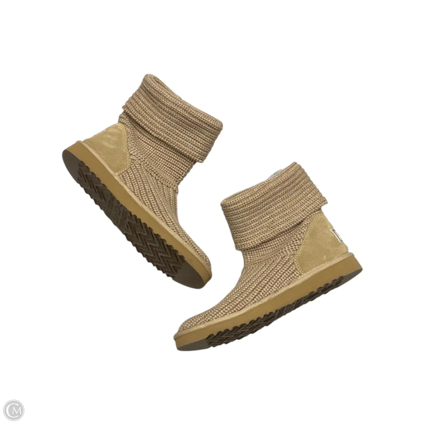 Boots Designer By Ugg In Tan, Size: 9