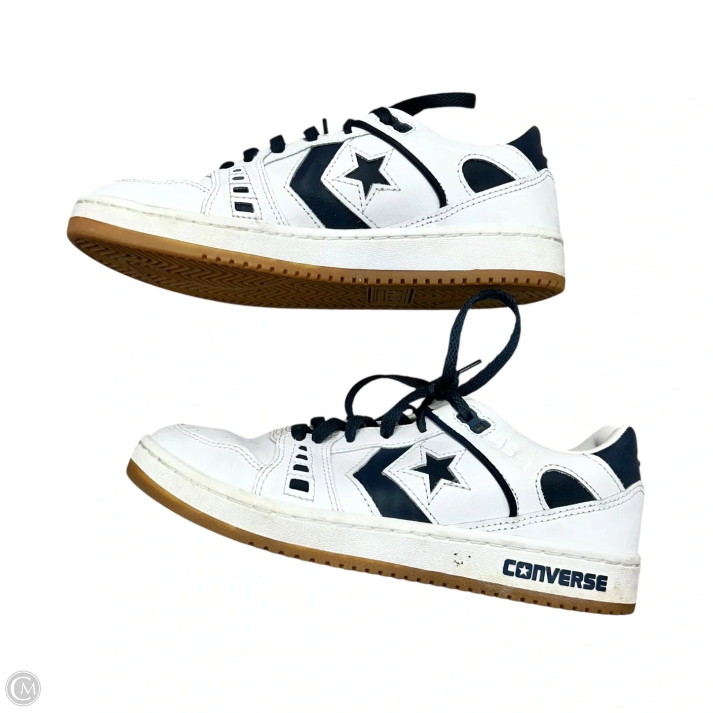 Shoes Sneakers By Converse In Blue & White, Size: 8.5