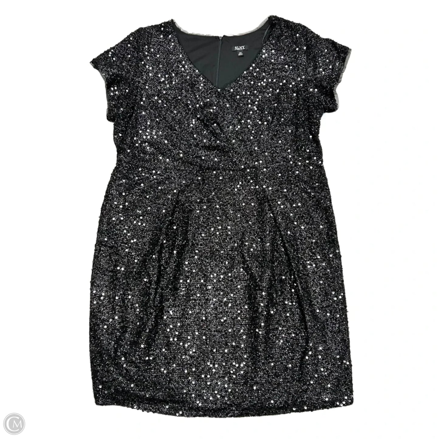 Dress Party Short By Slny In Black, Size: 2x
