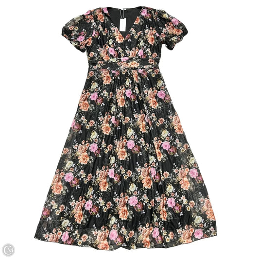 Dress Party Long By Baltic Born In Floral Print, Size: 1x
