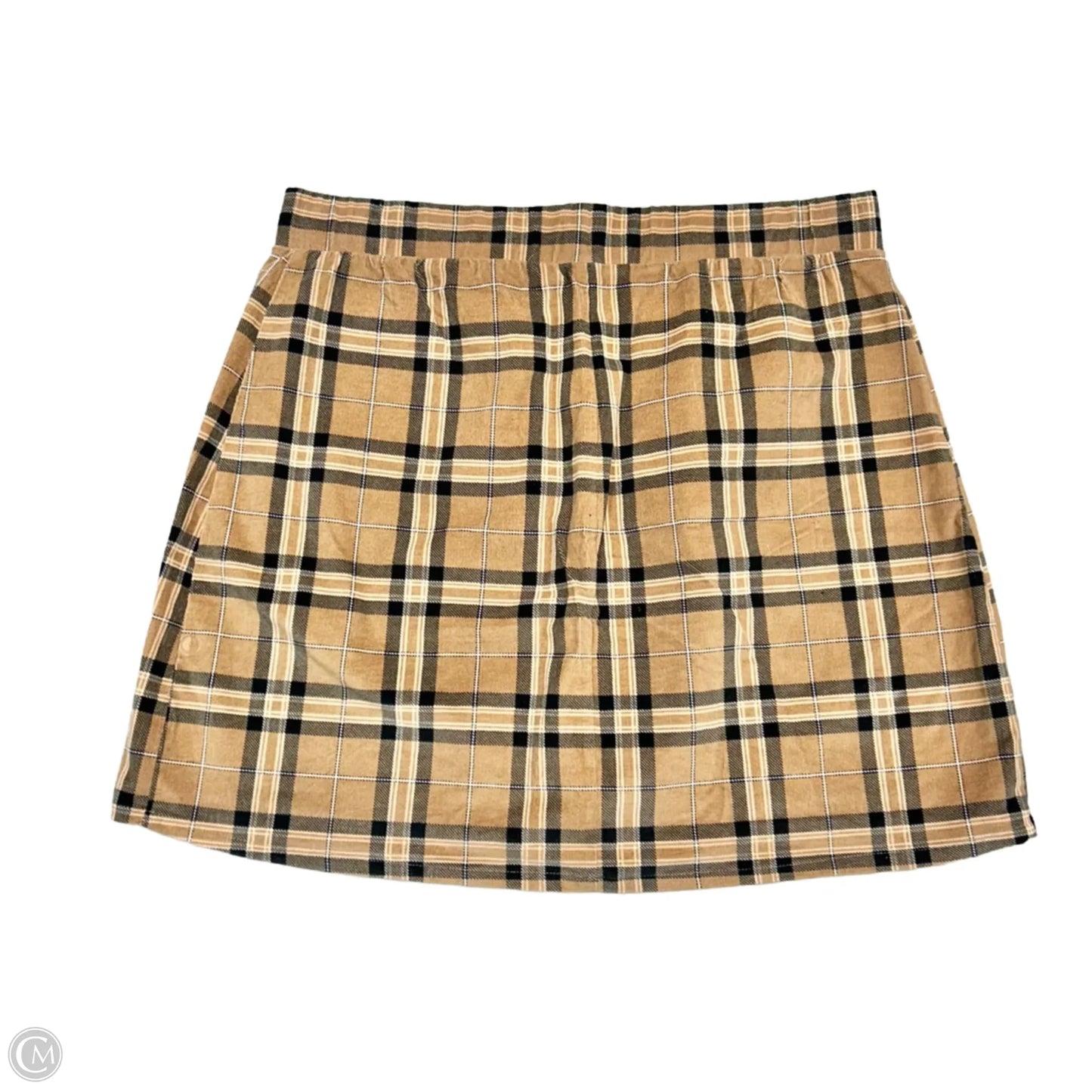 Skirt Mini & Short By Torrid In Black & Brown, Size: 2x