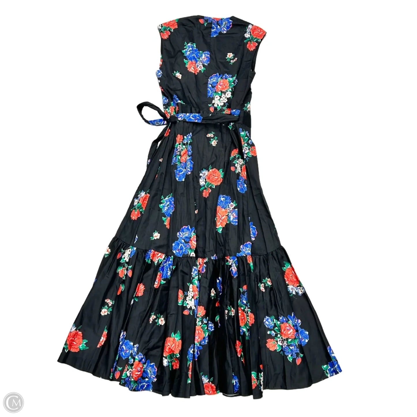 Dress Designer By Tory Burch In Black & Red, Size: Xs