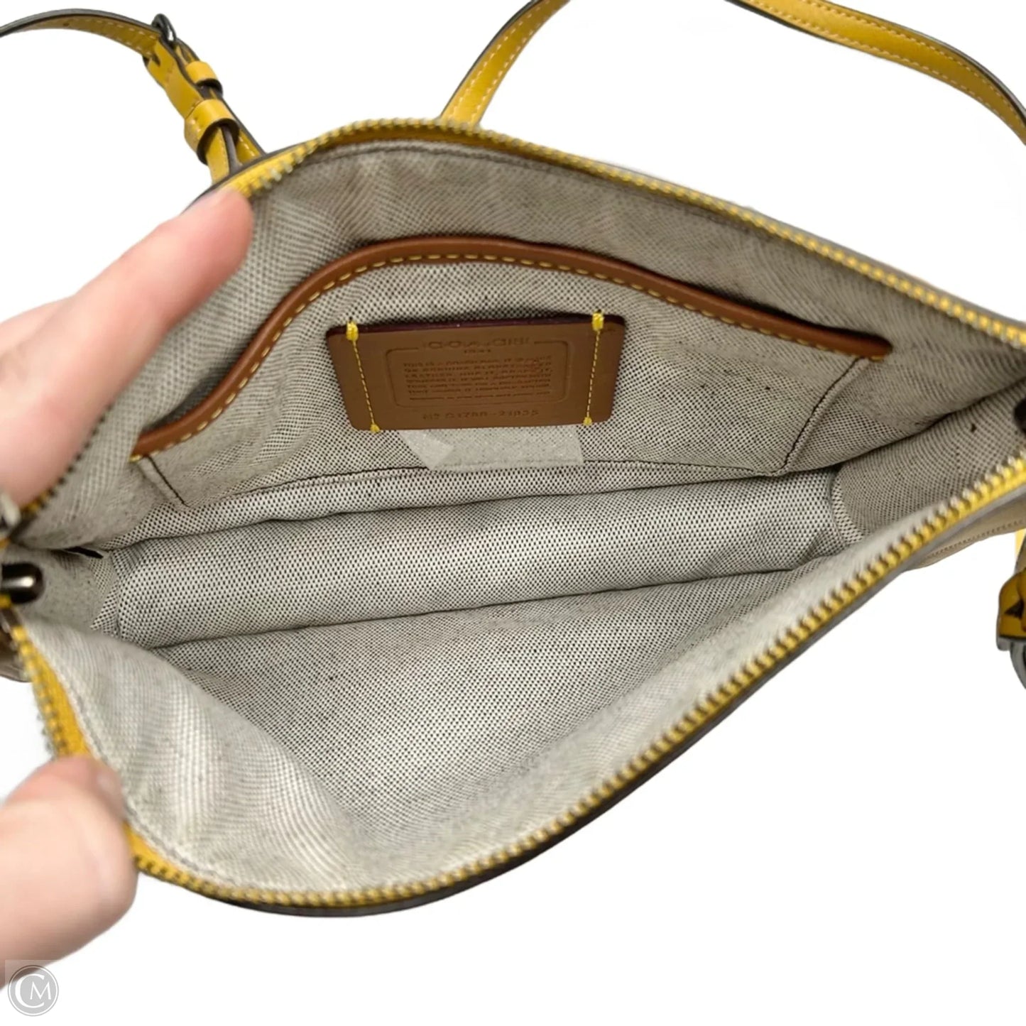 Crossbody Designer By Coach, Size: Small