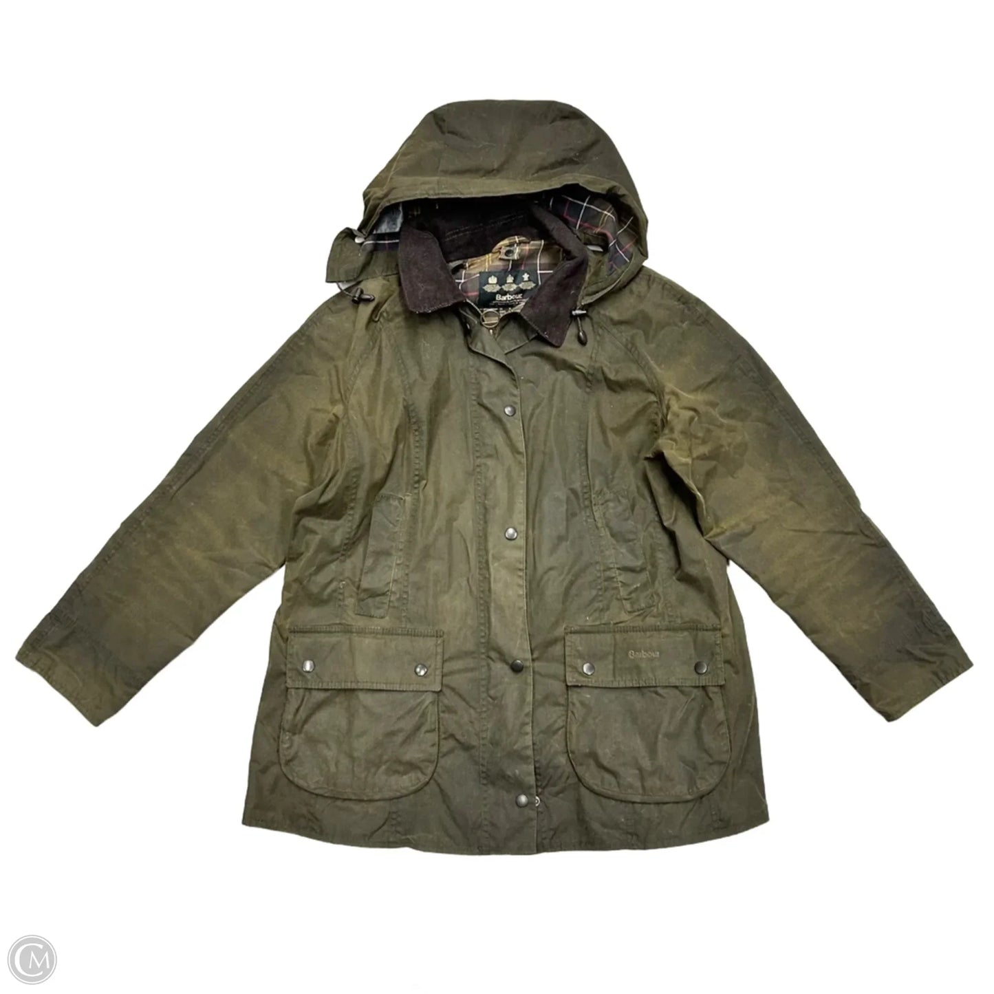 Coat Other By Barbour In Green, Size: Xl
