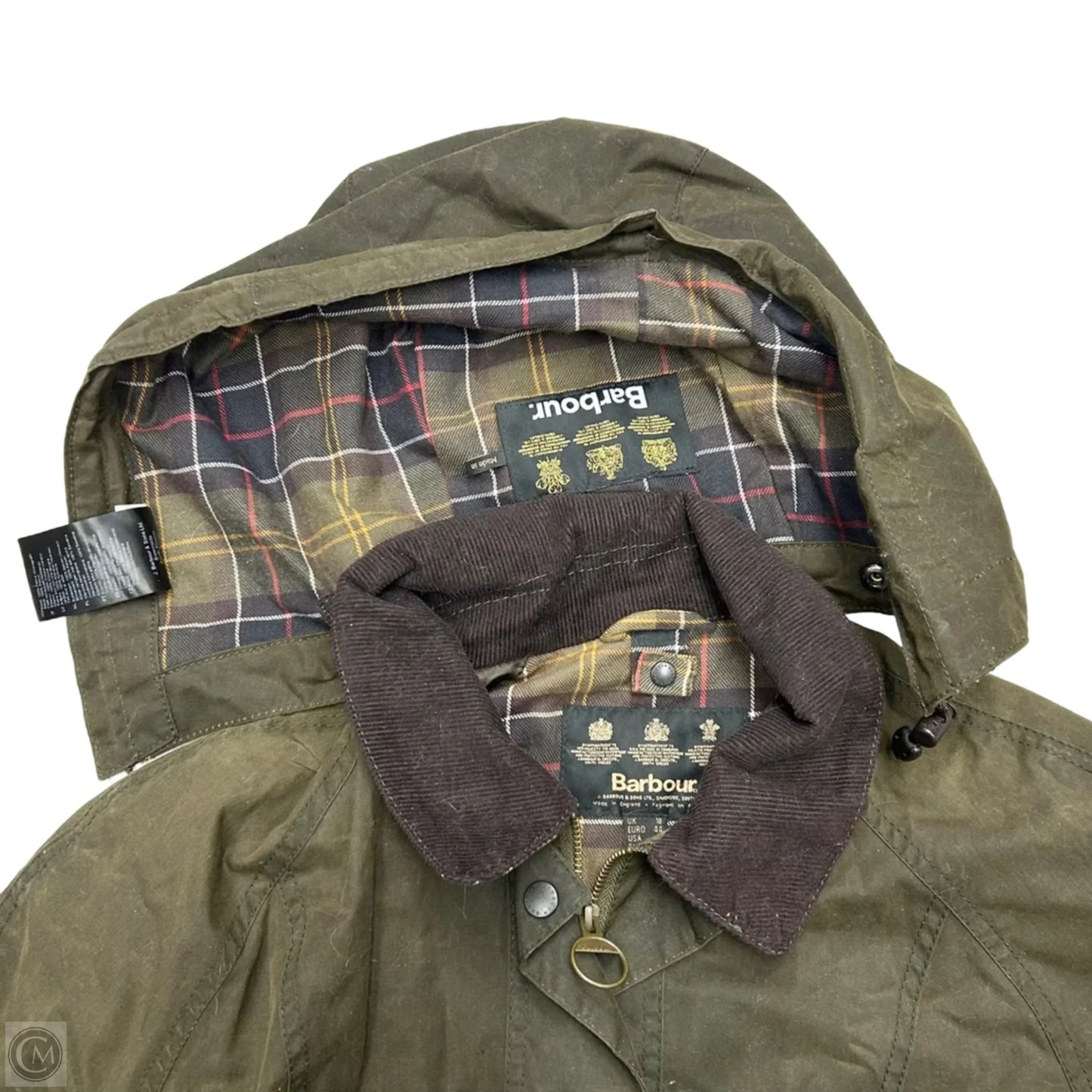 Coat Other By Barbour In Green, Size: Xl