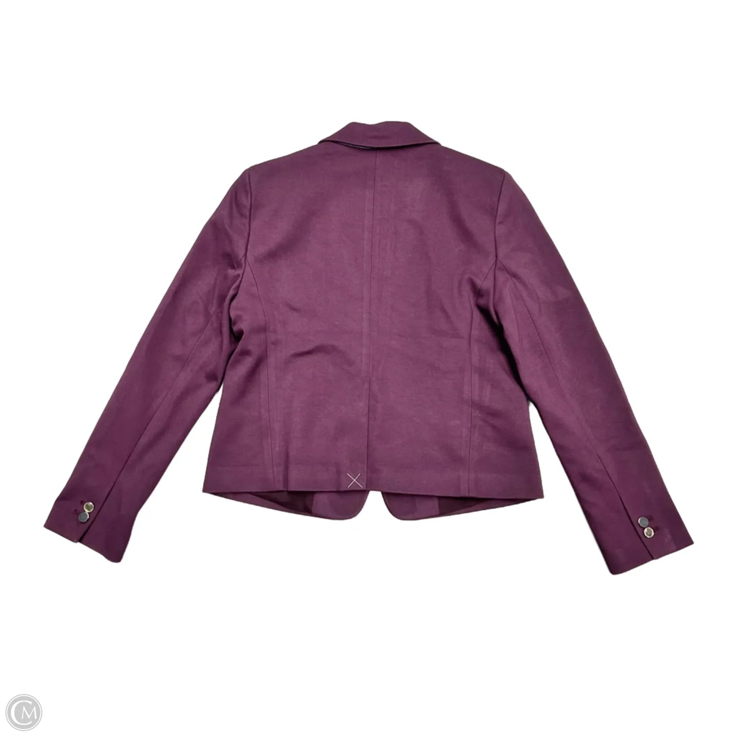 Blazer By Ann Taylor In Purple, Size: M