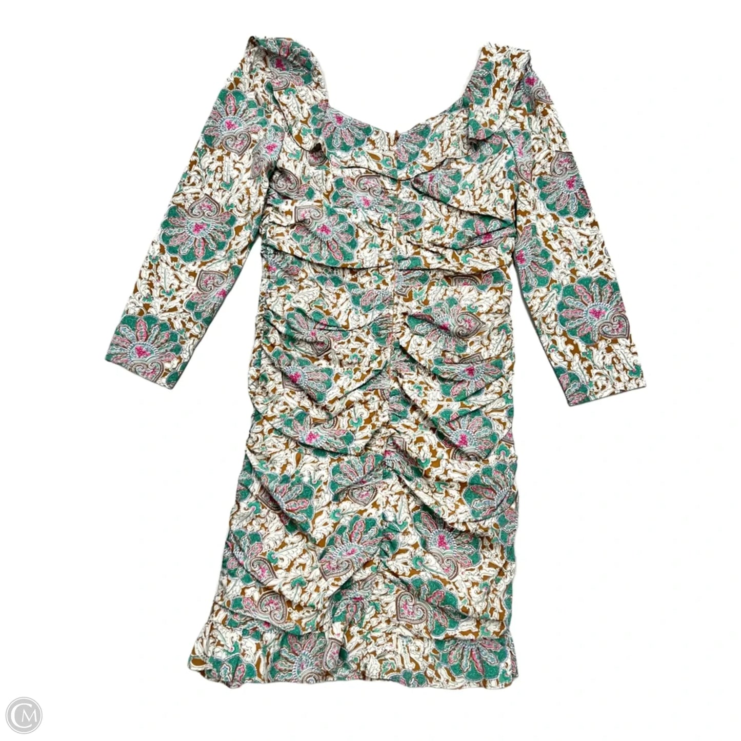 Dress Casual Short By Veronica Beard In Blue & Brown, Size: S