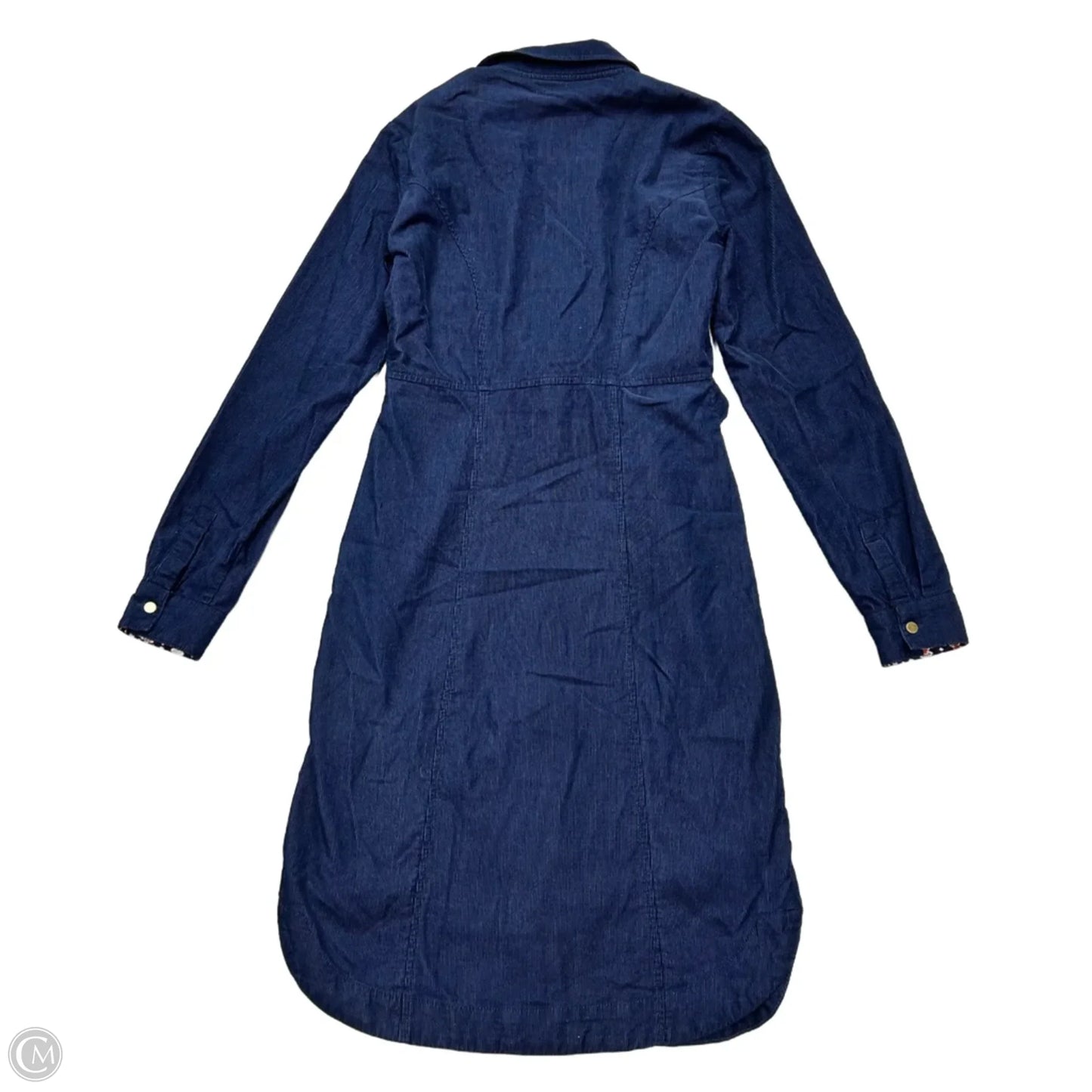 Dress Casual Midi By Maeve In Navy, Size: Xs