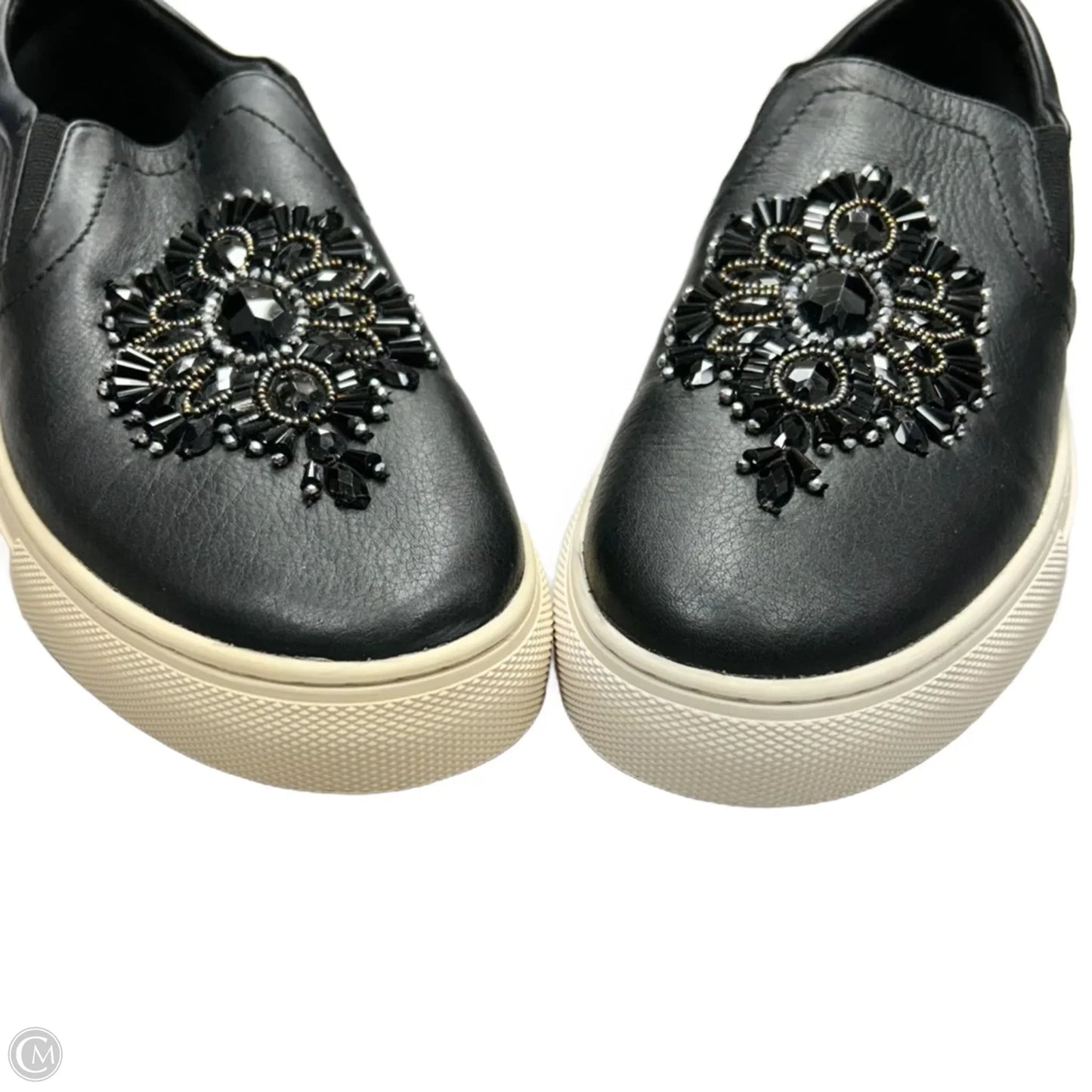 Shoes Flats By Brighton In Black & White, Size: 10