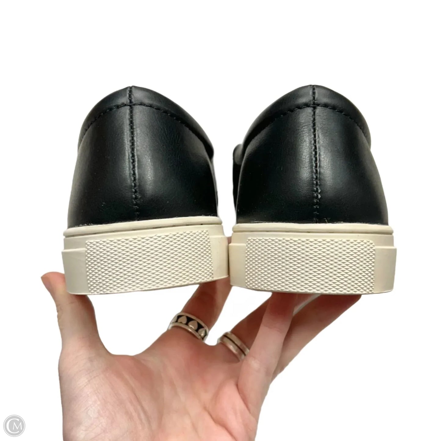 Shoes Flats By Brighton In Black & White, Size: 10