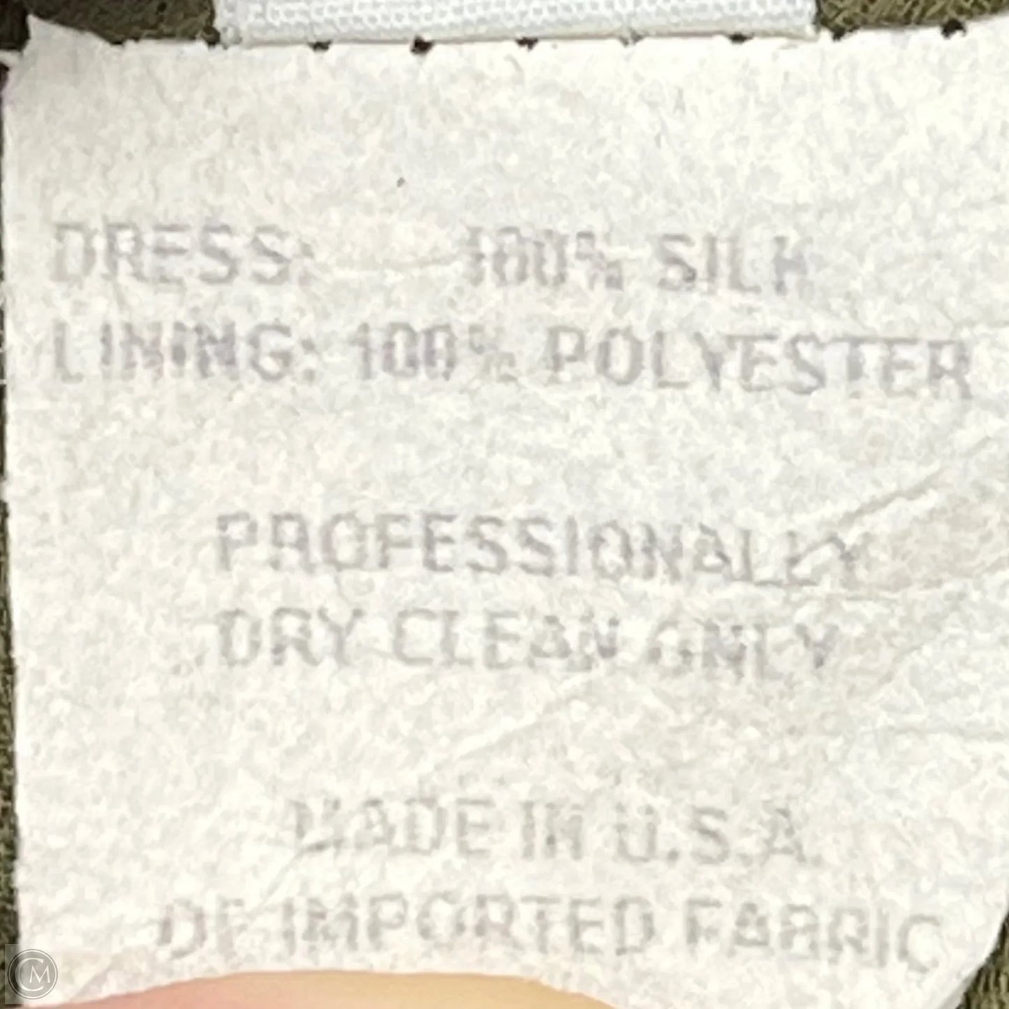 Dress Party Long By Carol Perez In Green, Size: M