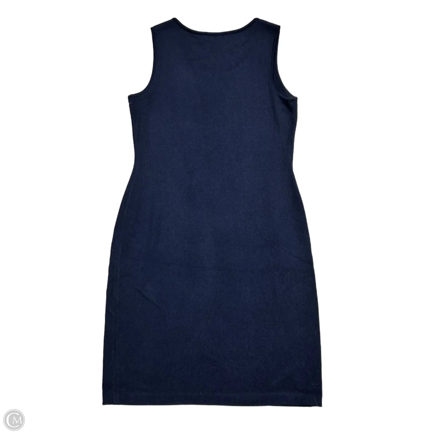 Dress Luxury Designer By St John Collection In Navy, Size: L