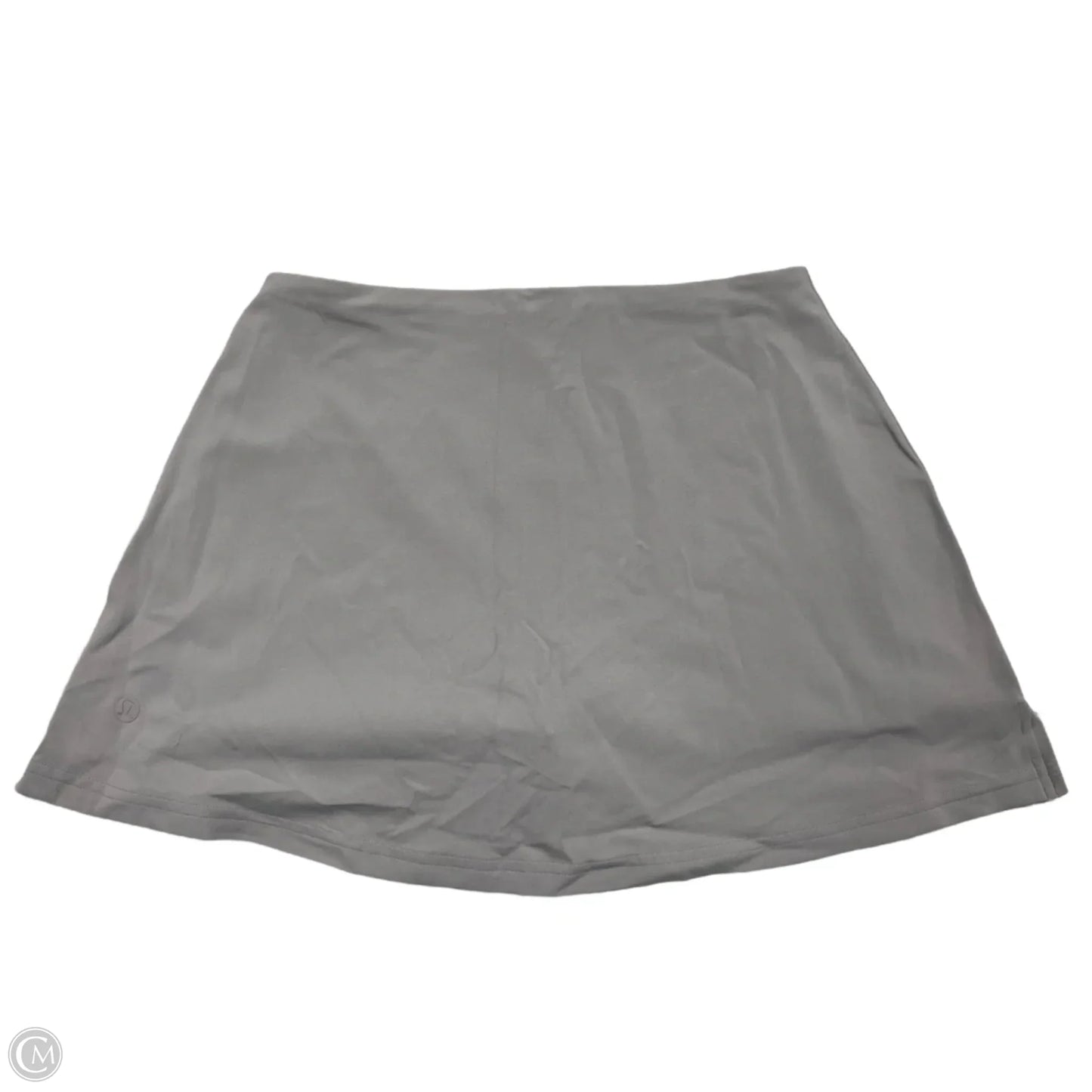 Athletic Skirt By Lululemon In Grey, Size: Xs