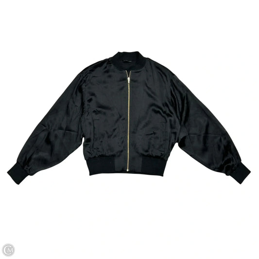 Jacket Moto By Atm In Black, Size: Xs