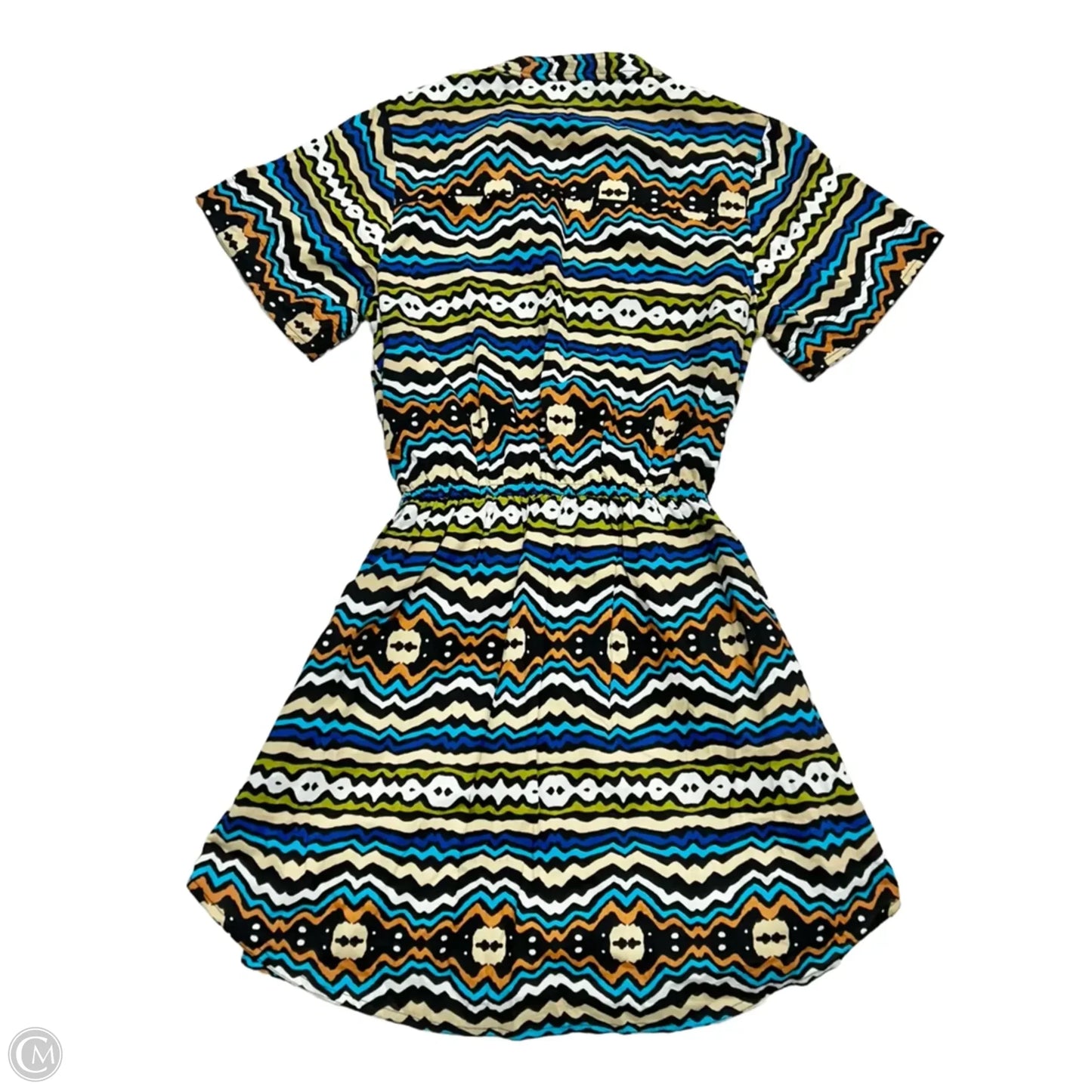 Dress Casual Short By Elizabeth James In Black & Tan, Size: Xs