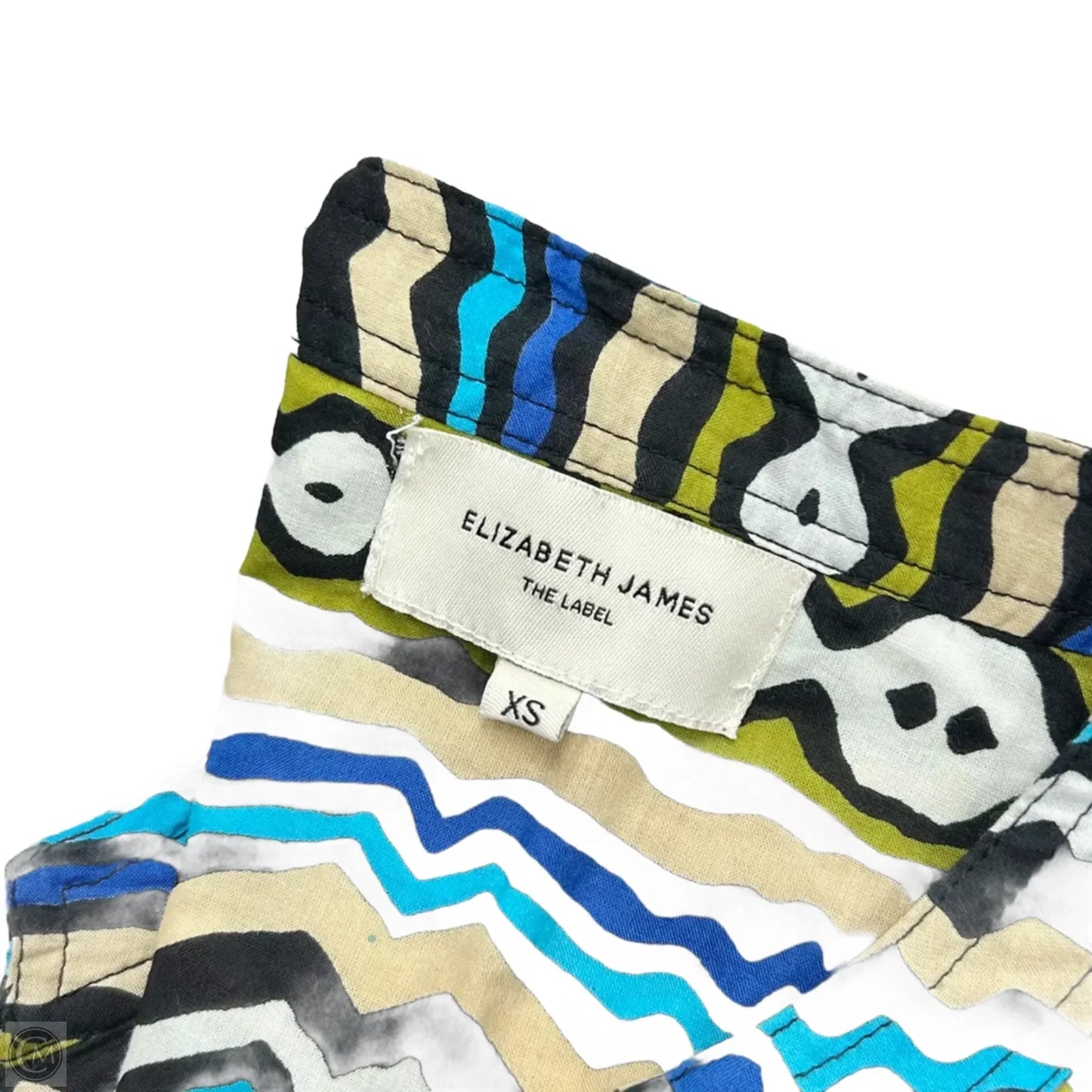 Dress Casual Short By Elizabeth James In Black & Tan, Size: Xs