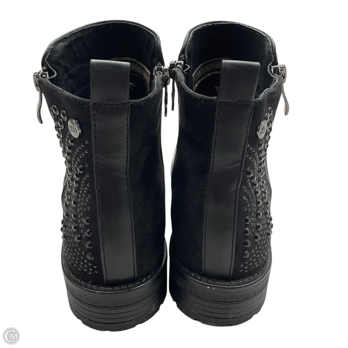 Boots Ankle Flats By Xti In Black, Size: 8.5