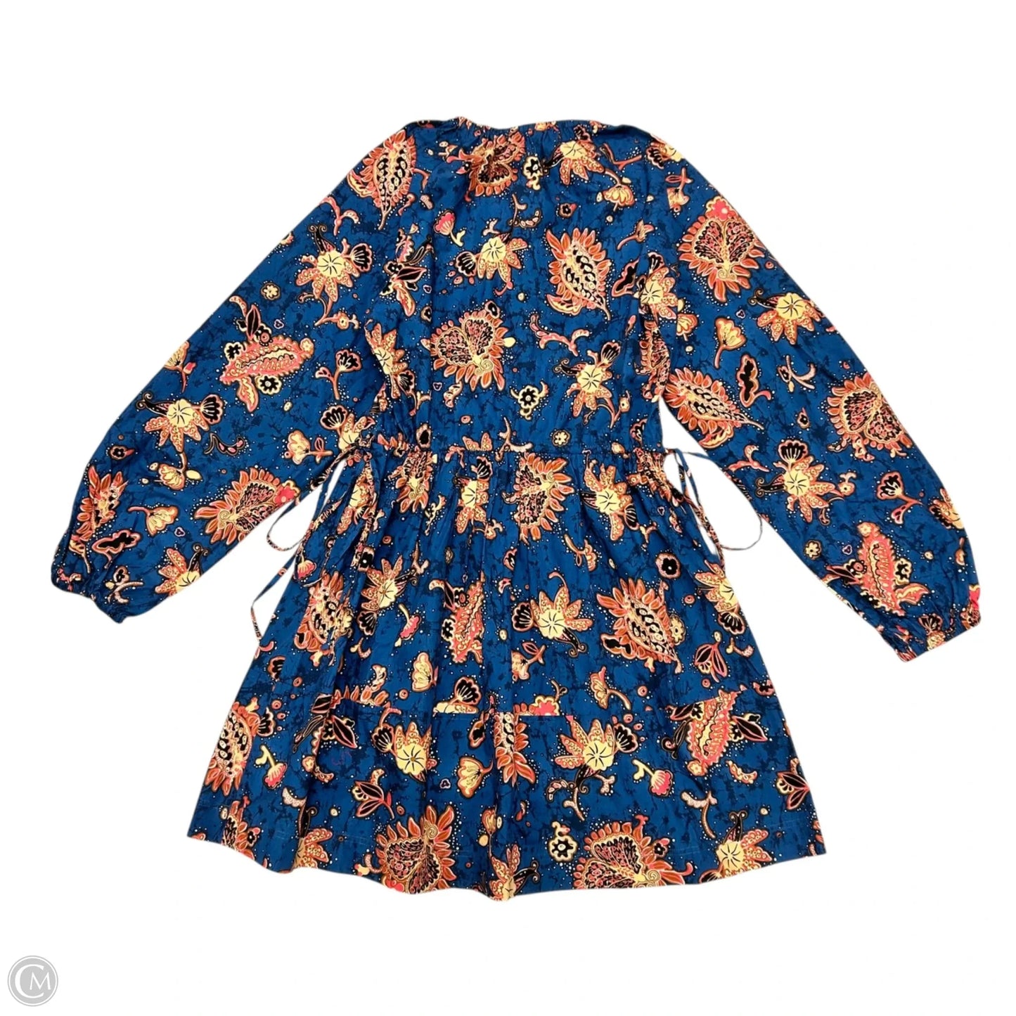 Dress Casual Short By Alc In Blue & Orange, Size: S