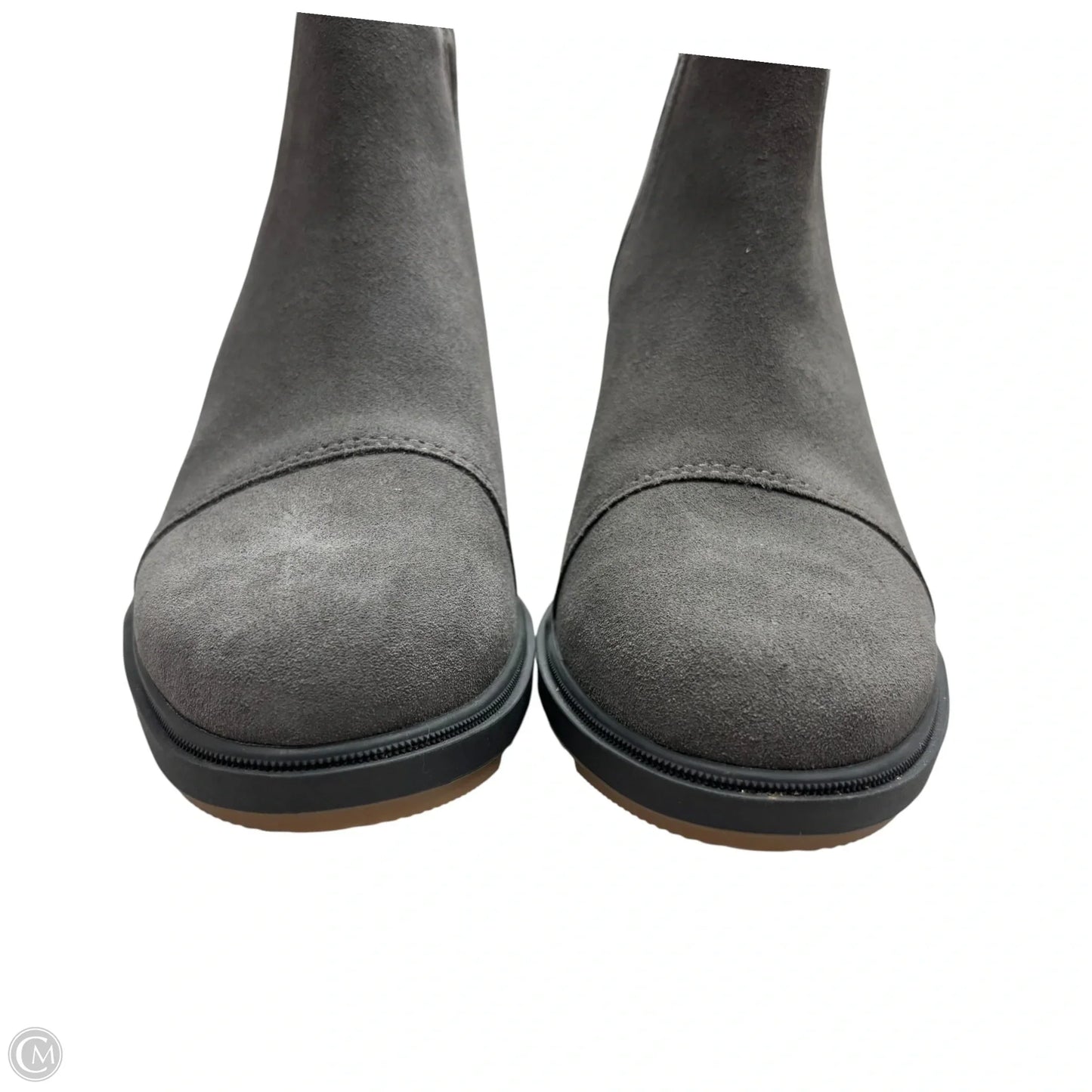 Boots Ankle Heels By Sorel In Grey, Size: 7.5