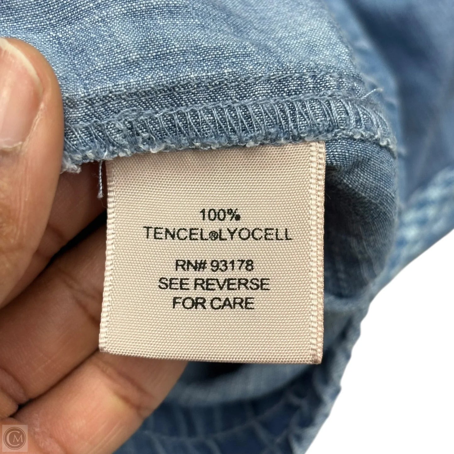 Pants Joggers By Philosophy In Blue Denim, Size: M