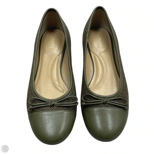 Shoes Flats By Talbots In Green, Size: 8.5