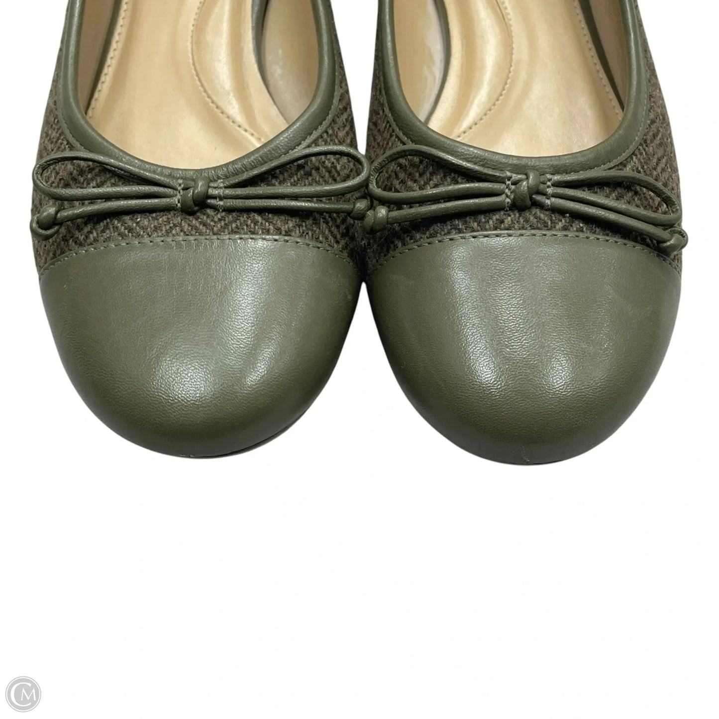 Shoes Flats By Talbots In Green, Size: 8.5