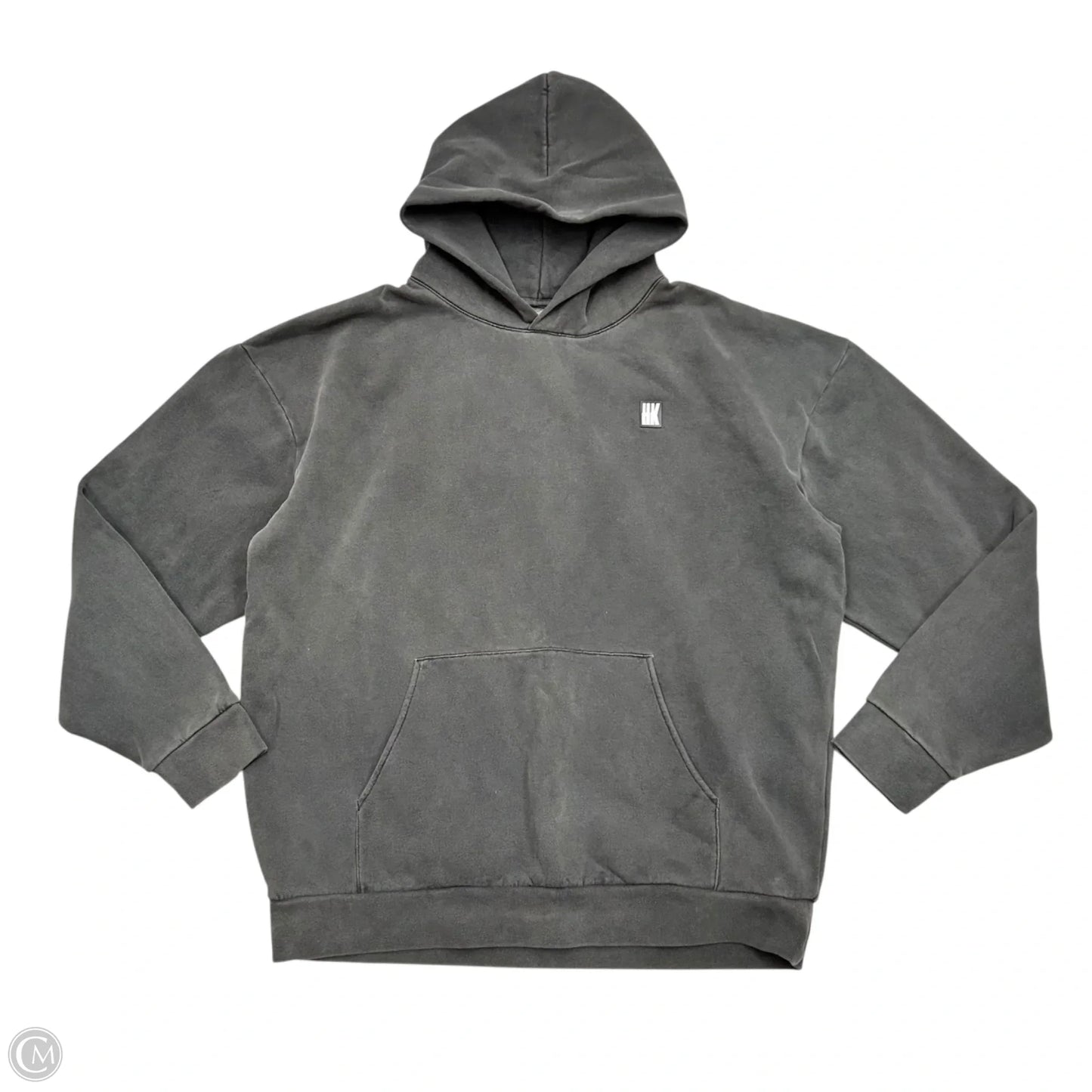 Sweatshirt Hoodie By Hells Kitchen In Grey, Size: Xl