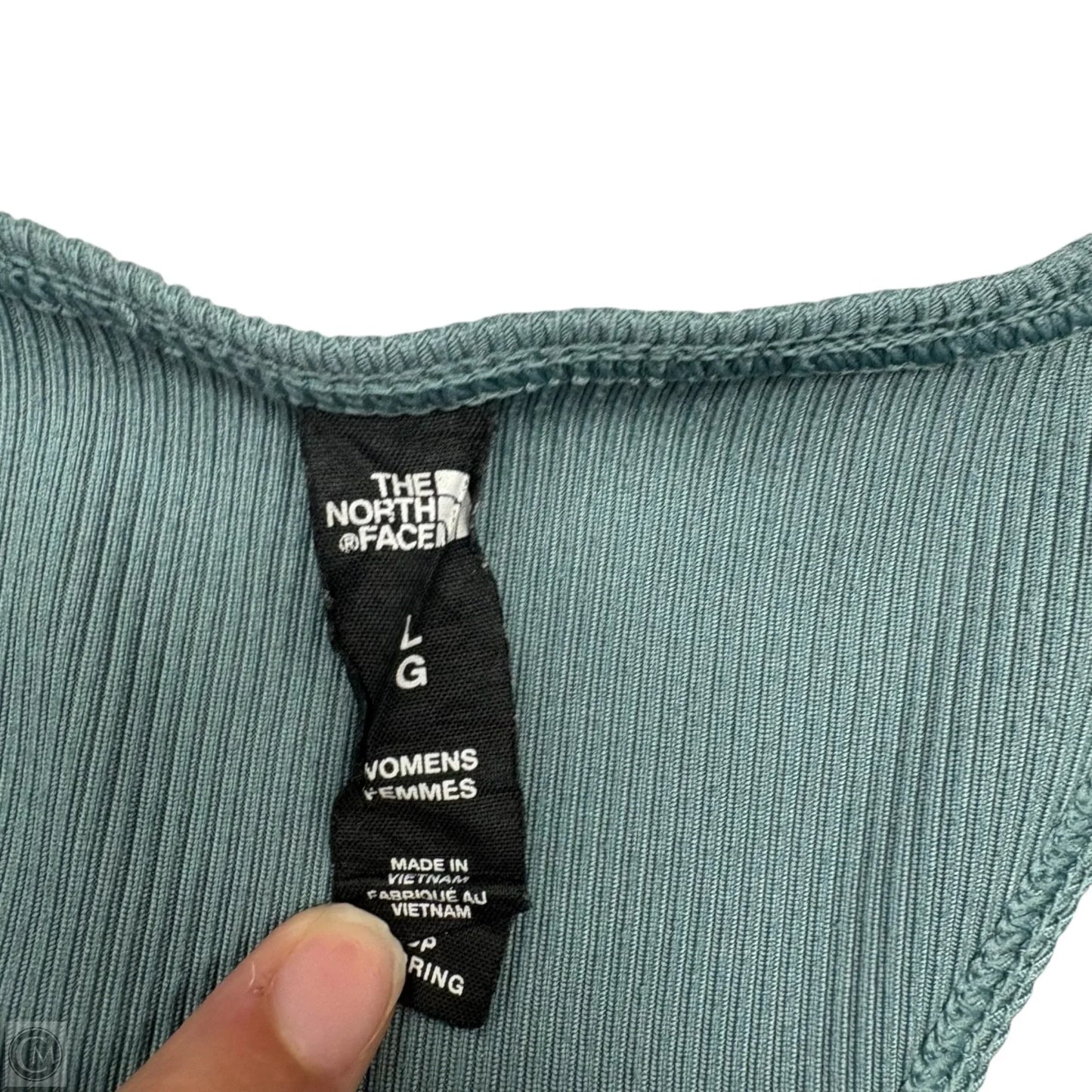 Athletic Bra By The North Face In Blue, Size: L