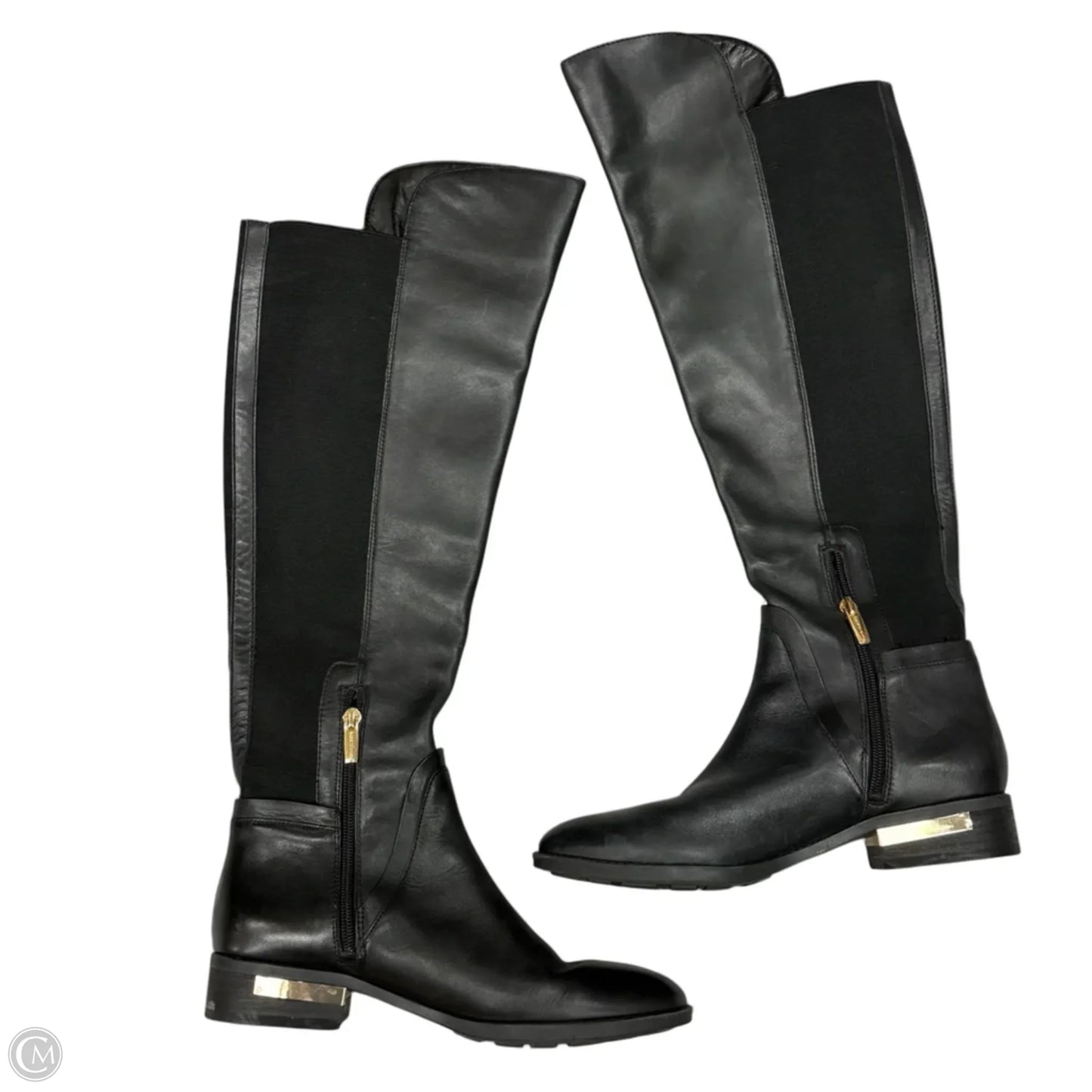 Boots Knee Flats By Vince Camuto In Black, Size: 8.5