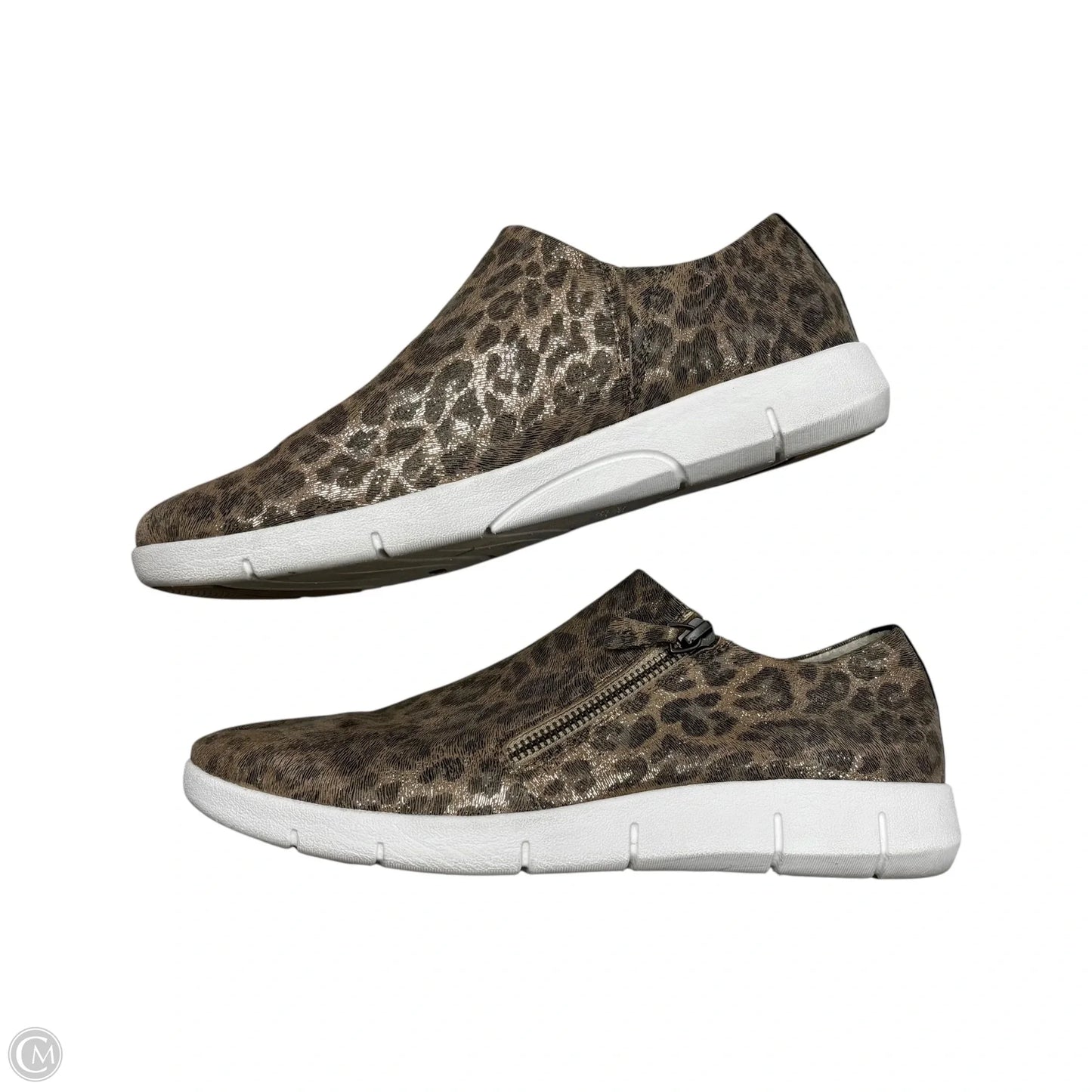 Shoes Sneakers By Johnston & Murphy In Leopard Print, Size: 9.5