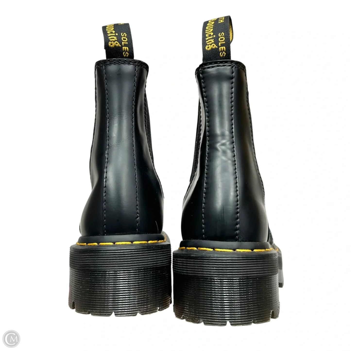 Boots Ankle Heels By Dr Martens In Black, Size: 9