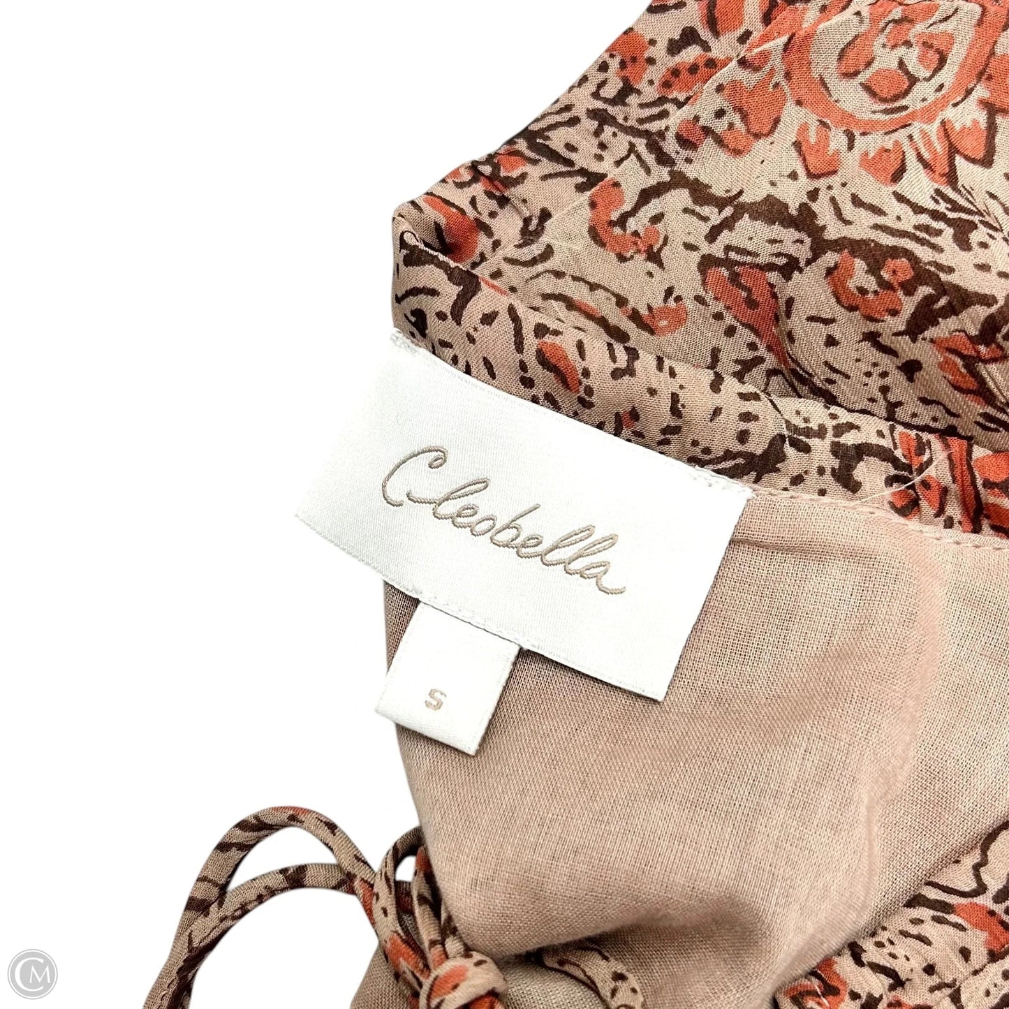 Dress Casual Midi By Cleobella In Brown & Red, Size: S