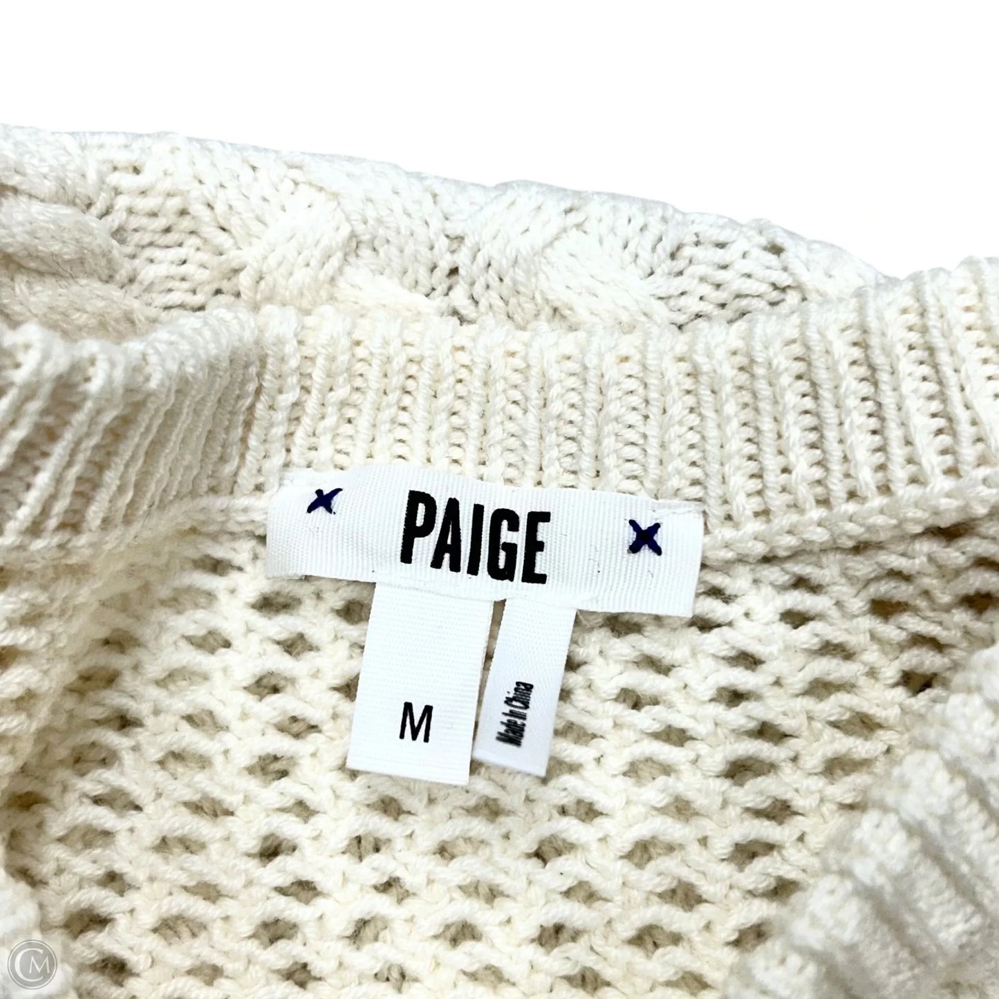 Sweater By Paige In Cream, Size: M