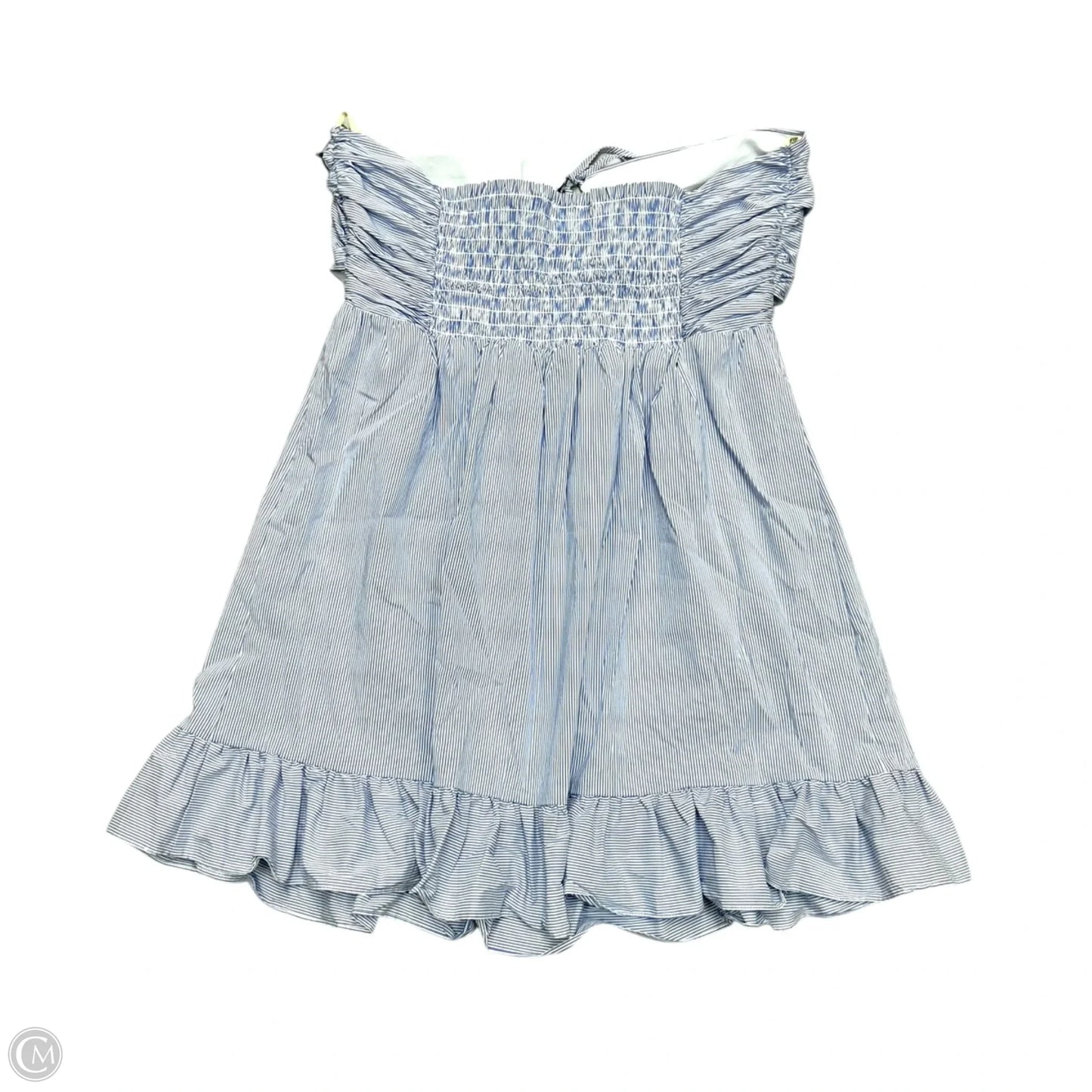 Dress Casual Short By Bailey 44 In Blue & White, Size: Xl
