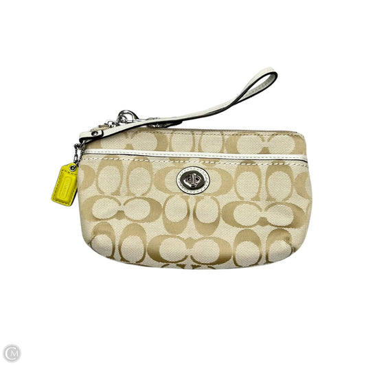 Wristlet Designer By Coach, Size: Small