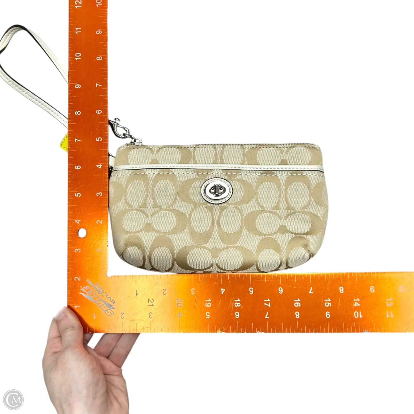 Wristlet Designer By Coach, Size: Small
