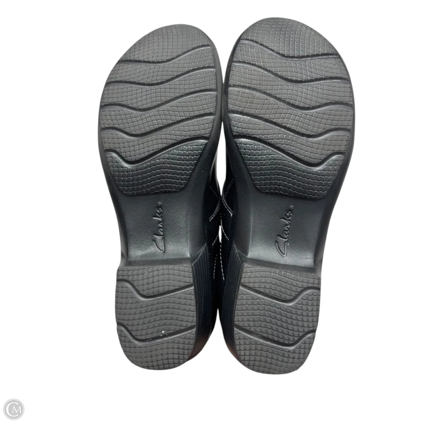 Shoes Flats By Clarks In Black, Size: 8.5